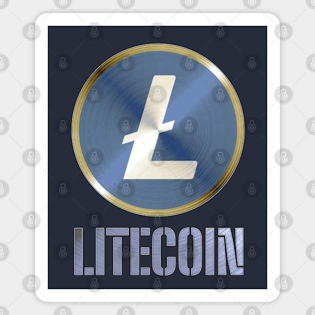 Litecoin Fandom Magnet by  EnergyProjections